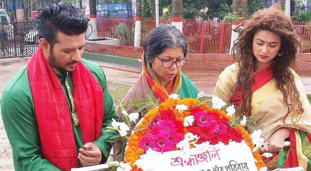 ‘রৌদ্রছায়া’ ছবির দৃ্শ্যে নিরব সুষমা সরকার এবং আইরিন