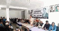 জগন্নাথপুরে বিএনপির প্রধান নির্বাচনী কার্যালয় উদ্বোধন