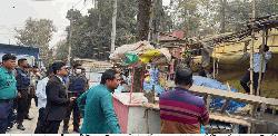 রংপুরে দখলমুক্তকরণে যৌথ অভিযান