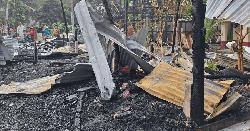 কোটালীপাড়ায় ভয়াবহ অগ্নিকান্ডে মাদ্রাসা পুড়ে ছাই