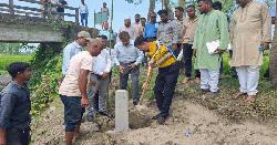 ডিমলায় সিংহারা নদীর সীমানা পিলার স্থাপন কার্যক্রমের উদ্বোধন