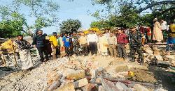 উলিপুরে সাড়ে তিন কোটি  টাকা মূল্যের ৭০ শতক খাস জায়গা অবৈধ দখলমুক্ত 
