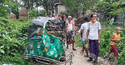 দেবীদ্বারে কাভার্ড ভ‍্যানের ধাক্কায় সিএনজি যাত্রী মা-ছেলের মৃত্যু 