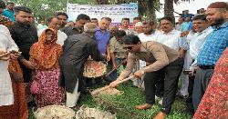 দেবীদ্বারে খাল পুনঃখনন উদ্বোধন