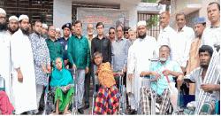 পাকুন্দিয়ায় ইসলাহুল মুসলিমিন পরিষদের উদ্যোগে হুইল চেয়ার ও টিউবওয়েল বিতরণ  