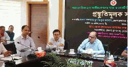 নেত্রকোণায় মে দিবস সহ পেশাগত স্বাস্থ্য ও সেফটি দিবসের প্রস্তুতি সভা অনুষ্ঠিত 