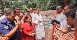 সোনাতলায় গ্রামীণ সড়কের উদ্বোধন, টিটিসি স্থাপনে সম্ভাব্য স্থান পরিদর্শন