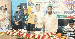 নন্দীগ্রামে সংসদ সদস্য আলহাজ্ব মোশারফ হোসেনকে সংবর্ধনা 