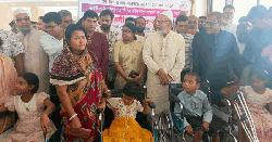 সাপাহারে ২০৪ জন ক্ষুদ্র নৃ-গোষ্ঠী ও শিক্ষার্থীর মাঝে অনুদান বিতরণ