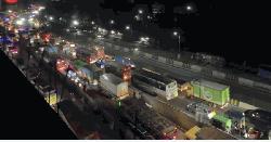 ঢাকা-টাঙ্গাইল মহাসড়কে ৪০ কিলোমিটার যানজট
