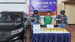 টেকনাফে প্রায় ৪ কোটি টাকার ইয়াবাসহ আটক-১