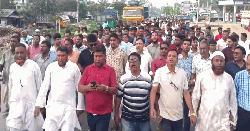 নন্দীগ্রামে বিএনপির বিক্ষোভ
