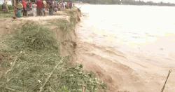 কুড়িগ্রামে নদীর পানি কমলেও শুরু হয়েছে তীব্র ভাঙন