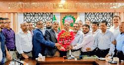 ডুয়েট ভিসির সাথে ডুয়েট শাখা ছাত্রদলের সাবেক নেতৃবৃন্দের সৌজন্য সাক্ষাৎ