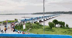 বিপৎসীমার ১০ সেন্টিমিটার ওপর দিয়ে প্রবাহিত তিস্তার পানি, নিম্নাঞ্চলে পানি ঢুকছে