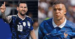 মেসি ফাইনালেও গোল করবেন, নিশ্চিত এমবাপ্পে