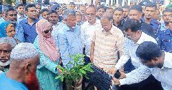 কালাইয়ে বৃক্ষমেলার উদ্বোধন করলেন বিদ্যুৎমন্ত্রী