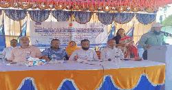 খালিয়াজুরীতে বন্যা মোকাবিলায় পূর্বপ্রস্তুতি ও আগাম সাড়াদান মহড়া অনুষ্ঠিত