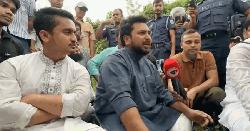 হবিগঞ্জে মামলা করবো, তারপর যাবো : নাহিদ ইসলাম