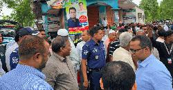 নয়াবাড়ি মৌজায় দক্ষিণ গফরগাঁও উপজেলা বাস্তবায়নের দাবিতে মানববন্ধন, বিক্ষোভ