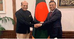 প্রধানমন্ত্রীর পররাষ্ট্র উপদেষ্টার সঙ্গে ভারতীয় হাইকমিশনারের সাক্ষাৎ