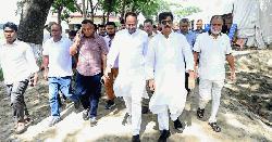 জাতীয় মৎস্য পক্ষের প্রস্তুতি দেখতে কটিয়াদী-পাকুন্দিয়ায় দুই মন্ত্রী