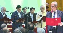 মন্ত্রিসভার নতুন সদস্যদের শপথ পড়ালেন রাষ্ট্রপতি