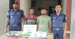 সুন্দরগঞ্জে ১৭ চোরাই মোবাইলফোনসহ গ্রেপ্তার ২