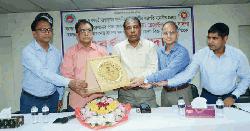 এমপি রেজাউল করিম বাদশাকে বগুড়া সিটি কর্পোরেশনের সংবর্ধনা