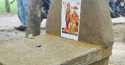 নন্দীগ্রামে কালী মন্দিরে প্রতিমা ভাঙচুর ও চুরি