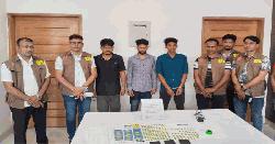 বাগেরহাটে ফিঙ্গার-প্রিন্ট প্রতারনা করে সিম নিবন্ধন চক্রের তিন সদস্য আটক
