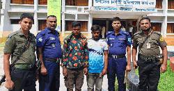 কিশোরগঞ্জে বালু লুটের অপরাধে ২ ব্যক্তির দণ্ড, মাহেন্দ্র ট্রলি জব্দ