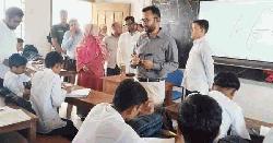 লালমোহন সরকারি মডেল বিদ্যালয়ে ইউএনওর ব্যতিক্রমী উদ্যোগ