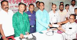 বগুড়ায় ৭৬টি মন্দির ও পূজা মন্ডপে আর্থিক সহায়তার চেক বিতরণ