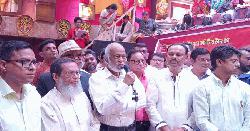 দুর্গাপূজায় ধর্মীয় সম্প্রীতি অব্যাহত রাখা ও শান্তিপূর্ণ সহাবস্থানের আহ্বান এলজিআরডি মন্ত্রীর