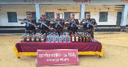 শেরপুর সীমান্তে ১লাখ ৩৮ লাখ টাকার মাদক জব্দ