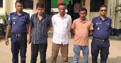 সুন্দরগঞ্জে জুয়ার আসর থেকে গ্রেপ্তার ৩, টাকা-তাস জব্দ