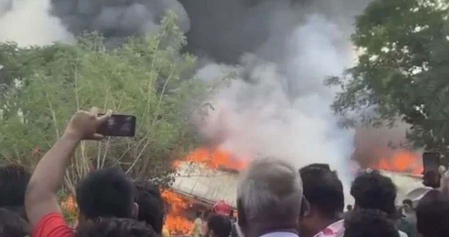 গাজীপুরে ভয়াবহ আগুন, নিয়ন্ত্রণে ৫ ইউনিট 
