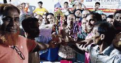 বিরামপুরে খালেদা জিয়া স্মৃতি গোল্ডকাপের ফাইনাল অনুষ্ঠিত