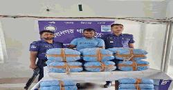 বিজয়নগরে ১২২ কেজি গাঁজাসহ মাদক কারবারি গ্রেপ্তার