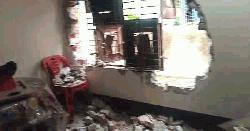 চাটমোহরে জমি  দখলের জেরে বসতবাড়ি ভাঙচুর